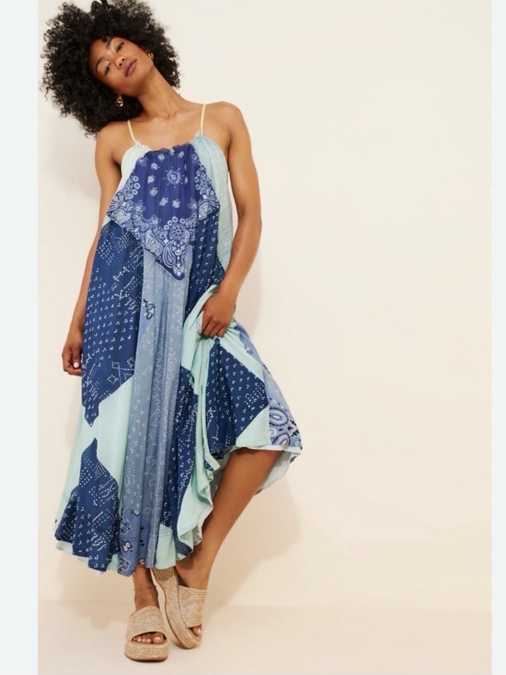 Free People happy days maxi dress
